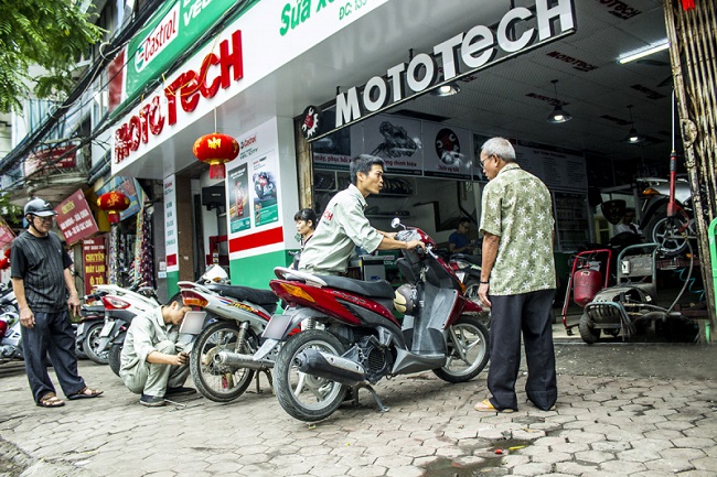 bảo vệ xe lead