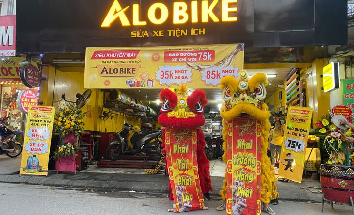 alobike địa chỉ sửa xe uy tín